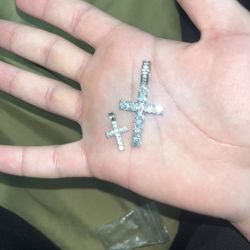 Vvs Clarity Cross Pendants 