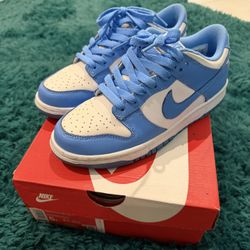 Nike dunk low (white university blue) (GS) 
