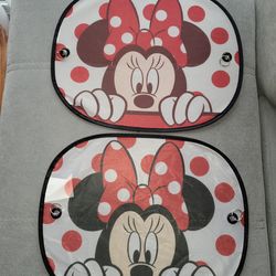 Minnie Mouse Car Side Shades