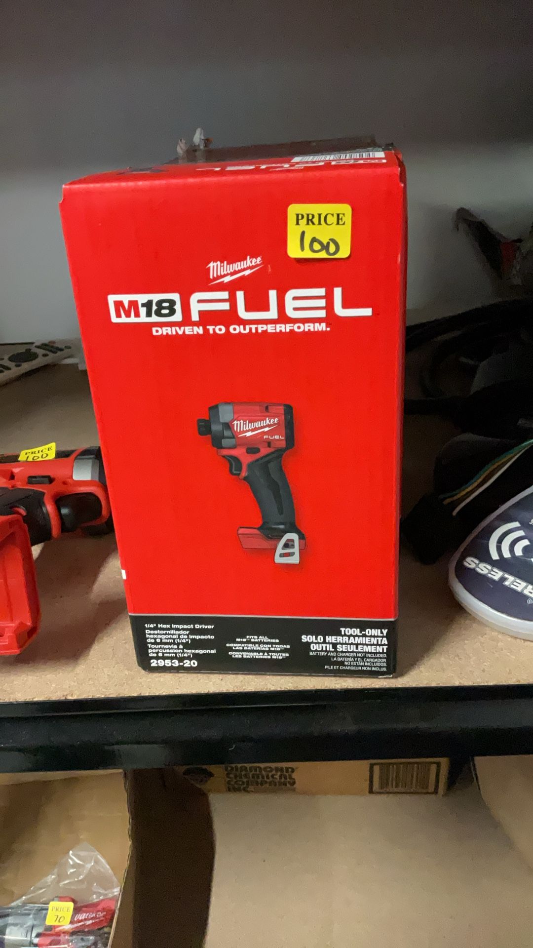 Milwaukee M18 Fuel Impact Driver (2953-20)