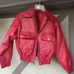 Women’s Leather Jacket Size Small
