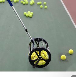 Tennis Ball Picker Roller with Long Handle