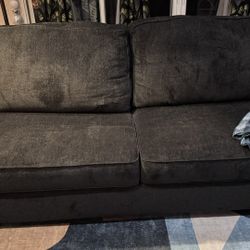 Altari Dark Gray Micro Sofa