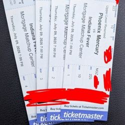 Four Mercury Vs Fever Tickets