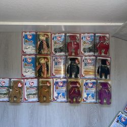 Ty International Bears And More 2000. Sealed Lot Of 10