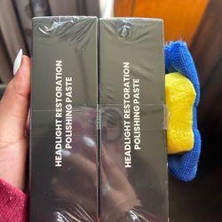 Headlight Restoration Kit (2 Pack) – Fix Foggy Headlights FAST