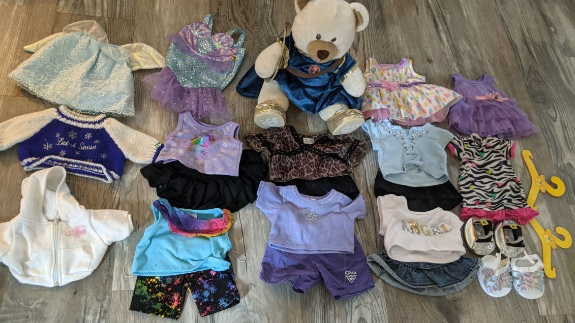 Build A Bear's Disney Princess "Merida" Plus Outfits