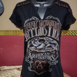 Super cute Affliction shirt from the Buckle. Size Medium