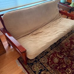 Futon with mattress