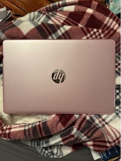 HP laptop pink