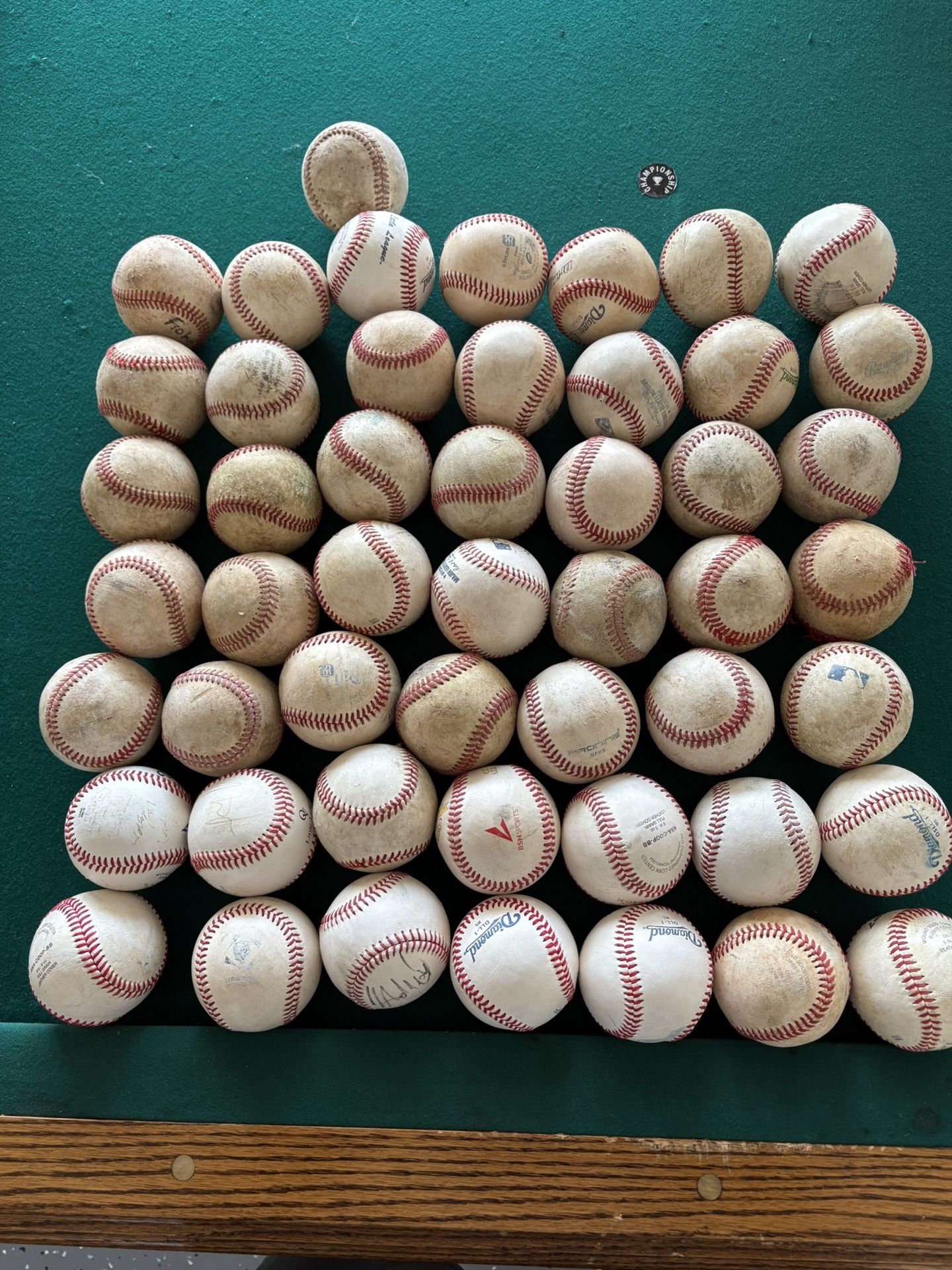 Baseballs Leather