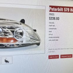 Peterbild 579 Headlight