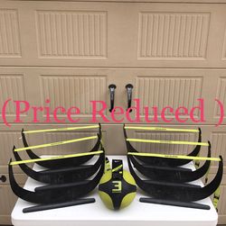 NIKE SPARQ Training Speed Hurdles. Set of 6 and Nike Sparq Power Ball (weight 6.6 pounds)