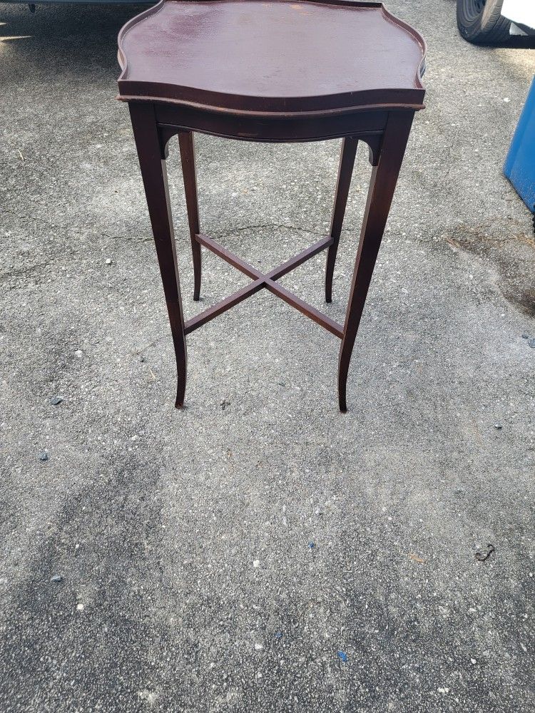 Vintage Antique Wooden Table 