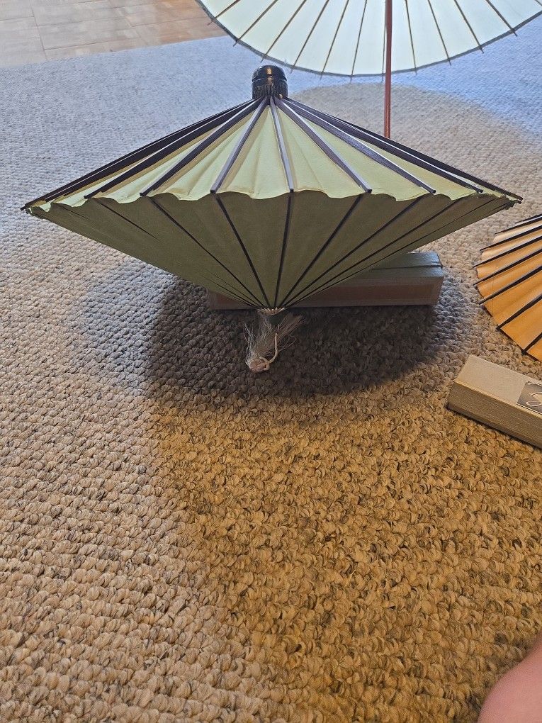 Vintage JAPANESE (Shoji Lanterns) (Authentic Parasols) Collectibles