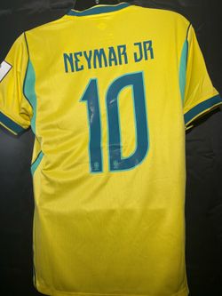 Men Nike Brazil Neymar Jr #10 FIFA Soccer World Cup 2026