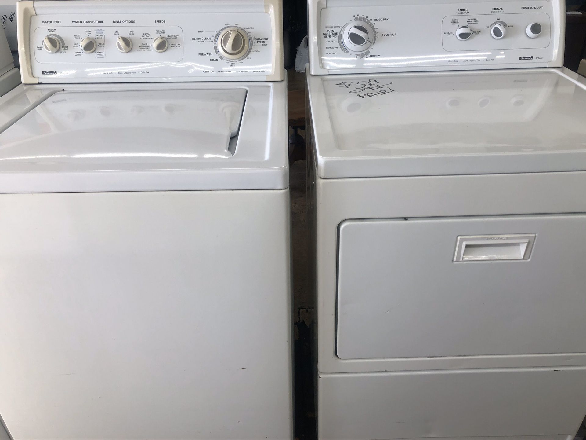 Beautiful 36 OPTIONS! Kenmore Washer Dryer Pair! 100% Guaranteed for 30 Days! Delivery $35 for Dayton!