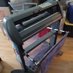  PANTHER  Vinyl Plotter With Programs Extra Vinyl And Heat Press 