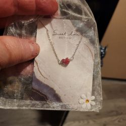 STERLING SILVER HEART BRACELET