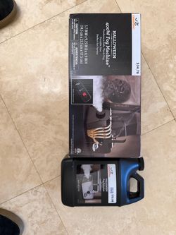 Halloween Fog Machine + Fog
