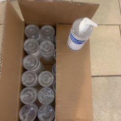 Box Of Hand Sanitizer