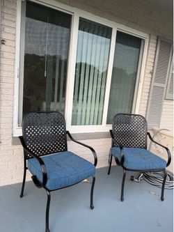 Patio Chairs Set of 2