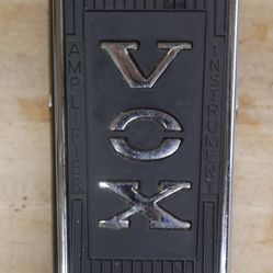 VOX wah-wah pedal v847 pre owned. tested. in a good working order. 