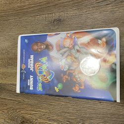 Space Jam With Coin Vhs