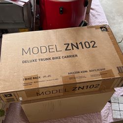 New - Allen Sports Deluxe 2-Bike Trunk Mount Rack, Model ZN102