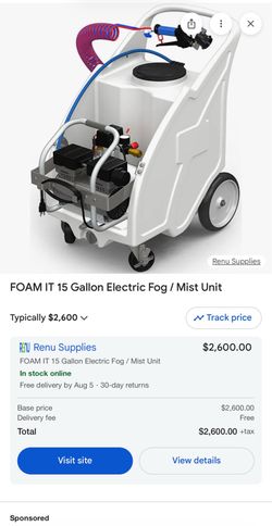 Foamit Electric Fog/Mist unit.