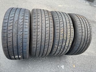 Set of 4 nice tires 245/45/18 ( We install & balance)