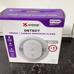 🔥 Kidde Detect 30CUD10-V Smoke + Carbon Monoxide Alarm Voice Alerts 10YR Batt