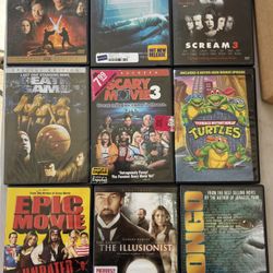 DVD Movies $1 Each