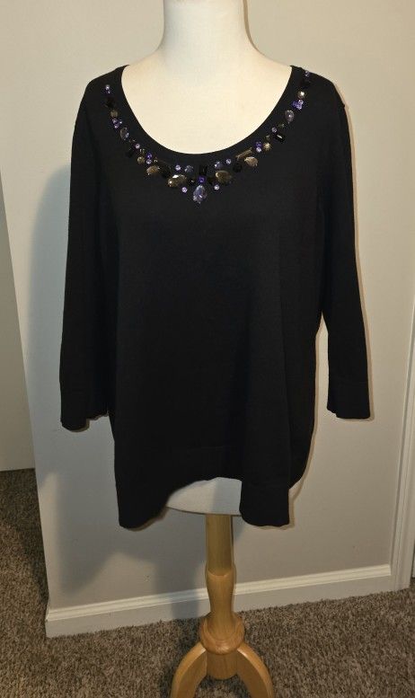 Women's Size 1X Coldwater Creek Sweater