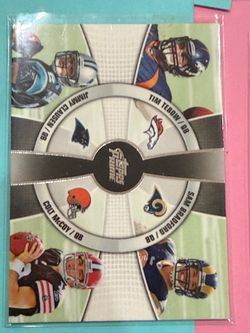 Topps Prime NFL Quad QB Football Card