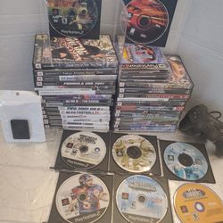 Playstation 1 And 2 Games And Accessories 