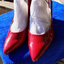 4" Sling Back Stiletto Pumps Size 9 
