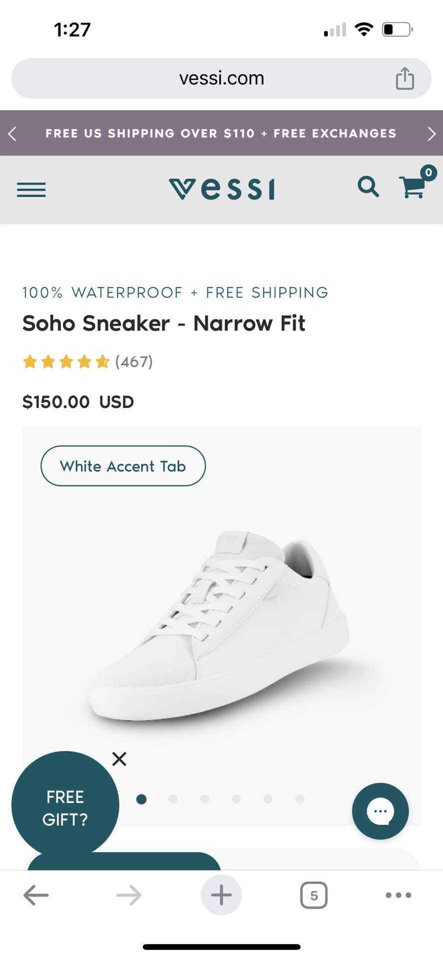 Vessi Soho Sneaker