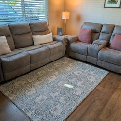 Power Recliner Couche , Loveseat And Sofa