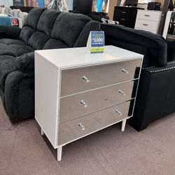 🔥Hot Deal🔥Brand New Mirror Type Nightstand/Chest 