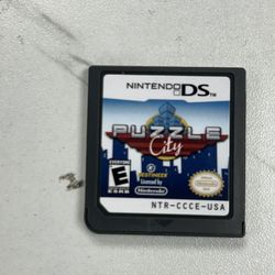 Nintendo DS Puzzle City Game Cartridge – Tested & Working