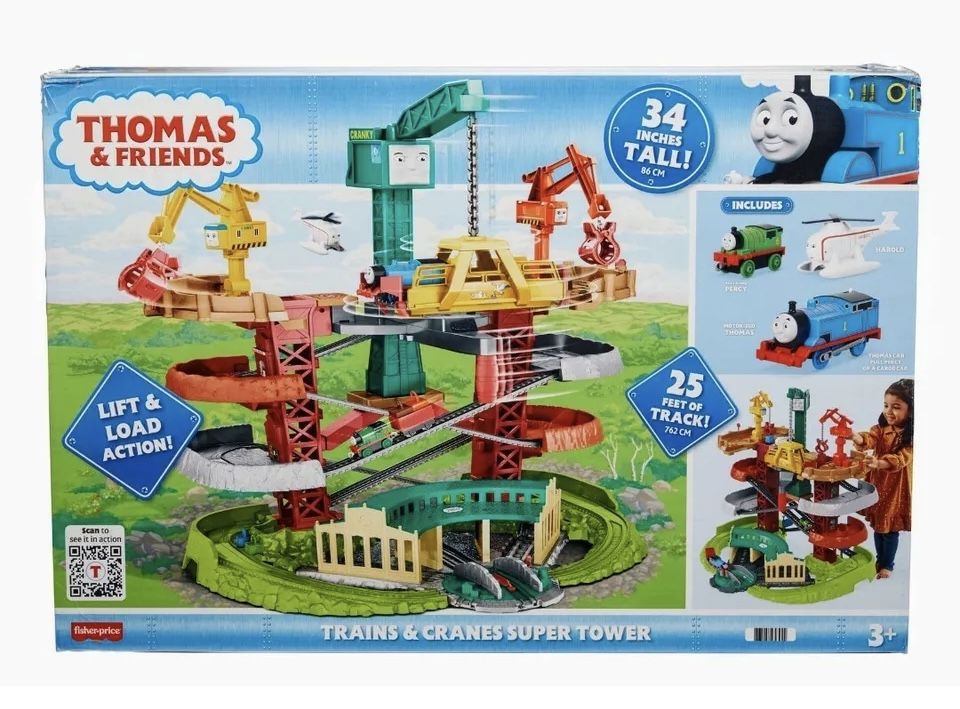 Thomas & Friends Trains & Cranes Super Tower Motorotorized Train