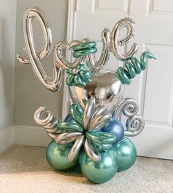 Balloons Bouquet - Happy Birthday - Anniversary