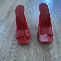 Red Forever 21 Heels