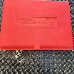 Snap-on SRPC112 Snap Ring Pliers Set with Red Hard Case PB47CASE USA Made Tool