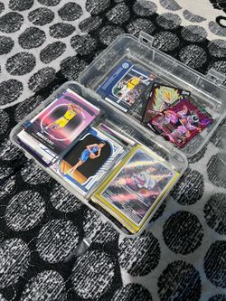 NBA cards, Pokémon cards, dragons ball z cards