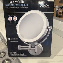 Wall Mounted Make-up Mirror