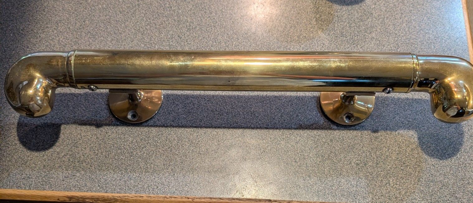 Brass Handrails/Grab bars