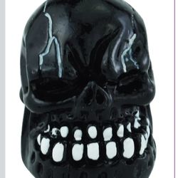 Ebike Bike AirCaps. Valve Caps  Black Skull Set Of 2