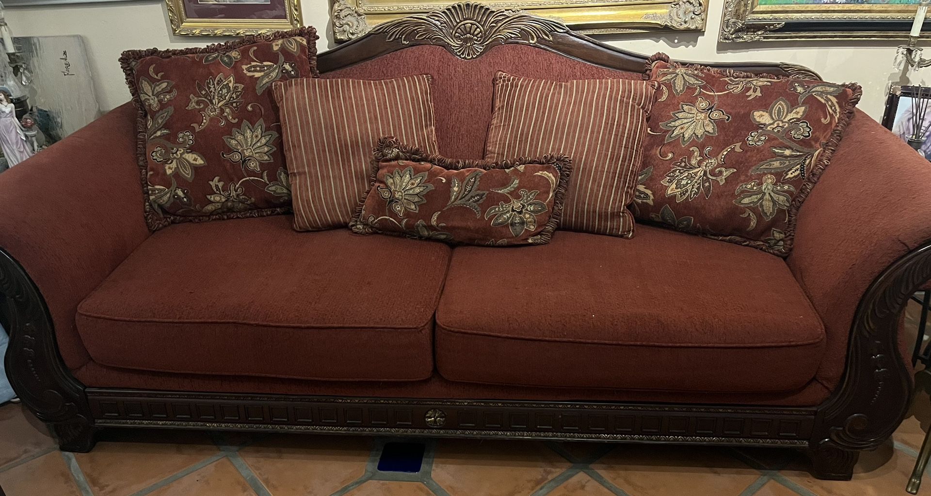 Designer Sofa & Loveseat (set) $300 OBO Both Included